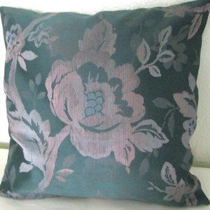 Decoration Cushion cover throw set of 2 pillow cushion cover Dark Green / Gray